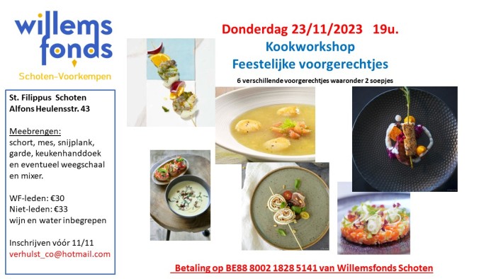 2023-11-23 KWS feestelijke voorgerechtjes