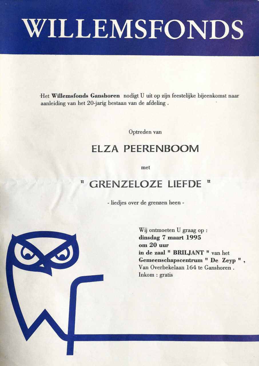Willemsfonds Ganshoren, 20 jaar
1995
