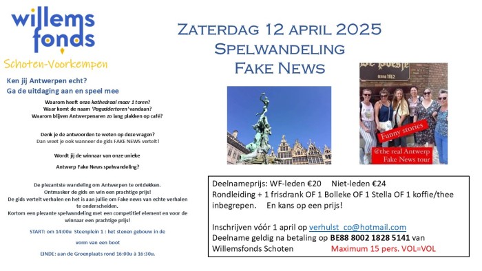 2025-04-12 Fake News wandeling