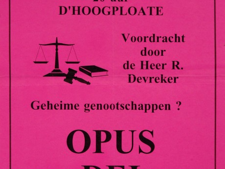 Willemsfonds Blankenberge, 25 jaar
1992